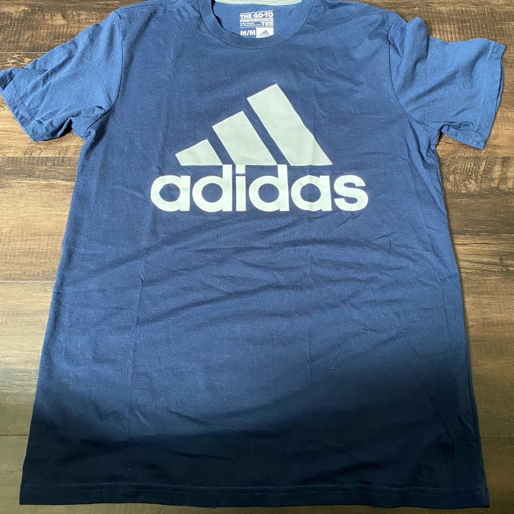 EUC Navy Blue Adidas T-Shirt